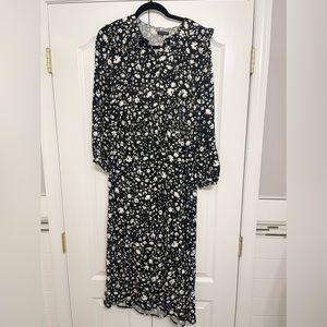 Womens floral midi dress xs who what wear